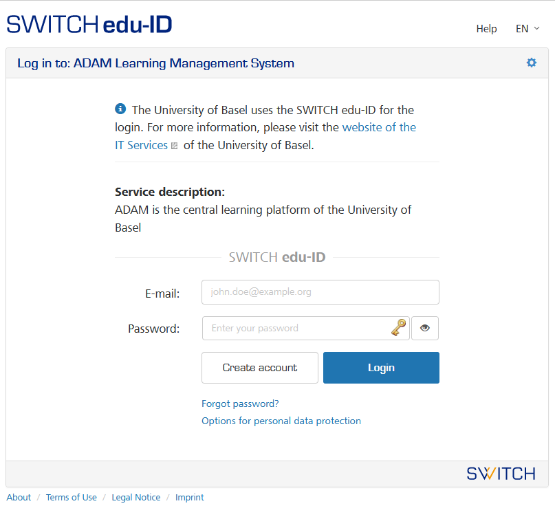 SWITCH edu-ID
