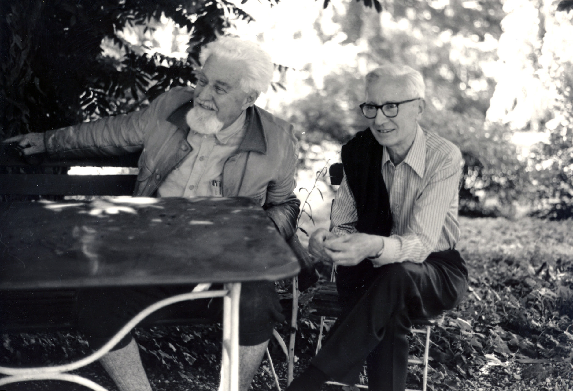 Konrad Lorenz and Nikolas Tinbergen